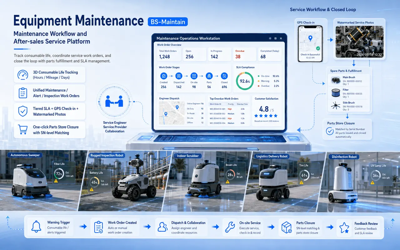 BS-Maintain from alarm to healthy transformation